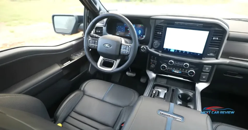 2024 Ford F-150 platinum Driver Interior