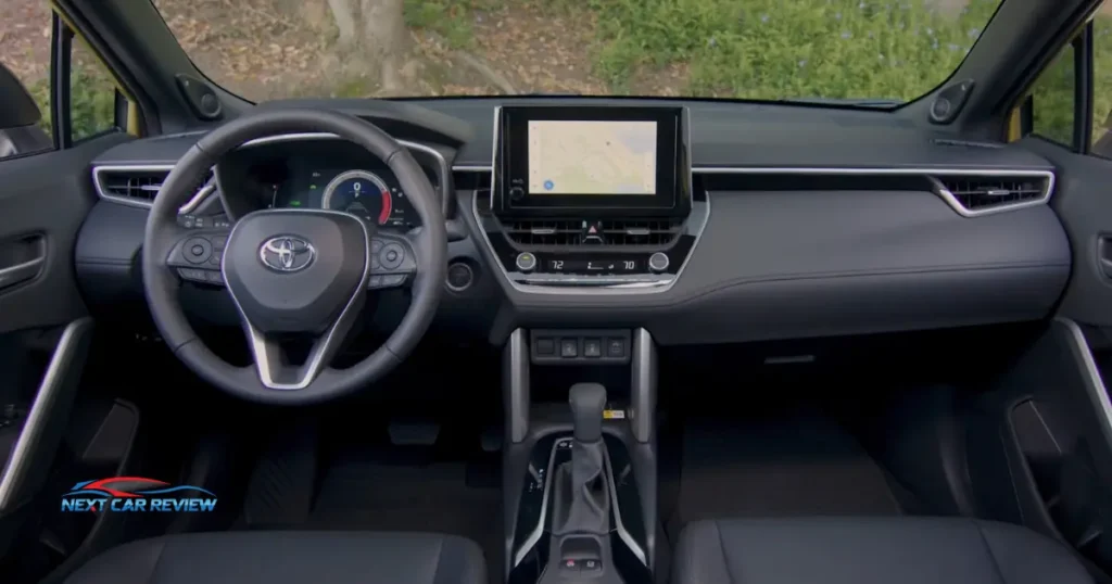 2024 toyota corolla cross hybrid interior