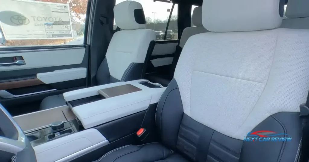 2024 Toyota Sequoia Capstone Inside