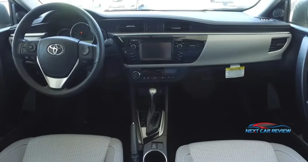 2016 Toyota Corolla Interior