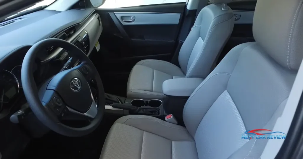 2016 Toyota Corolla  Seating