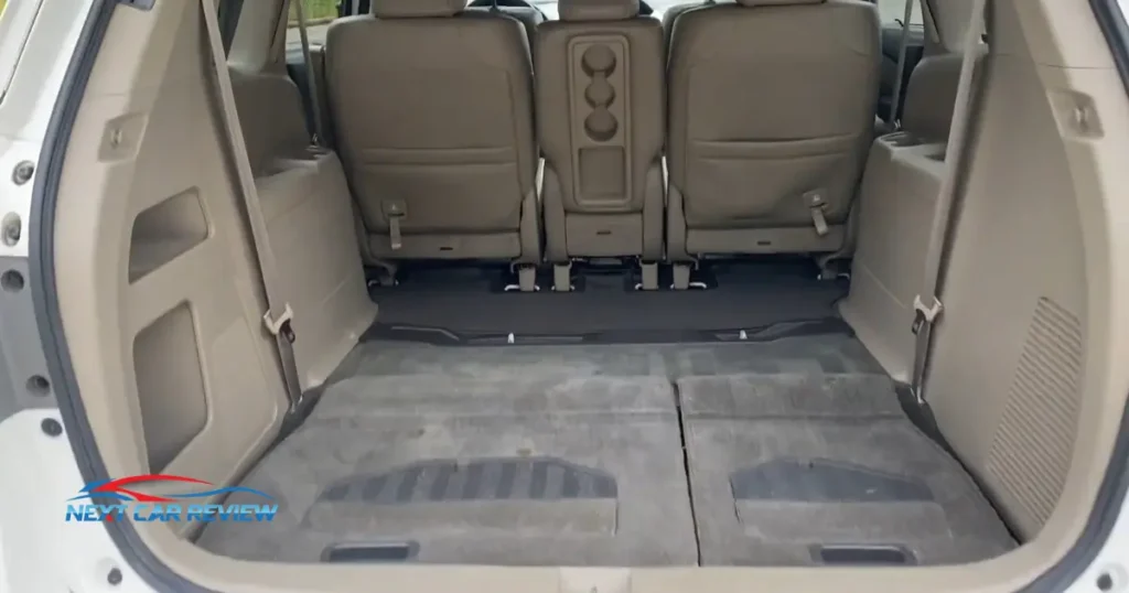 Honda Odyssey Touring 2012 CArgo Space