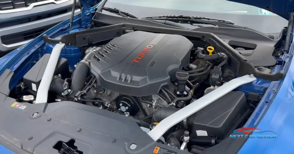 2019 Kia Stinger GT2 Engine