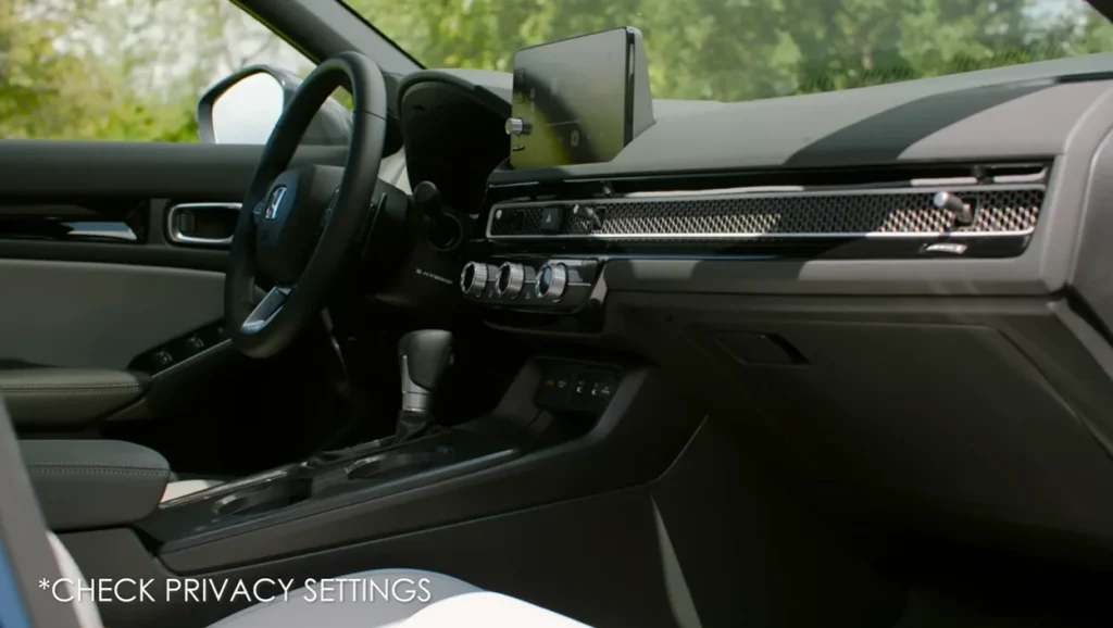 2025 Honda Civic Hybrid Interior Design
