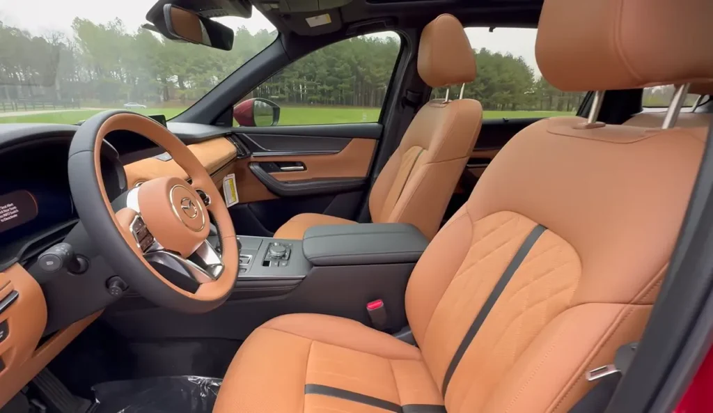 Intorior for 2025 mazda cx-90
