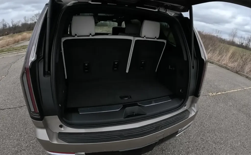 2025 New Cadillac Escalade Cargo Space