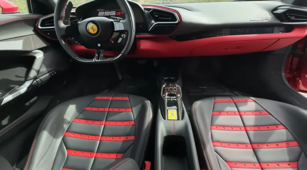 Ferrari 2025  296 GTB Interior Comfort