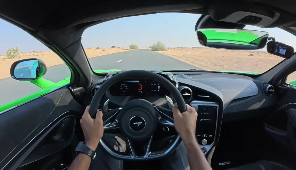 McLaren 750S Spider Interior