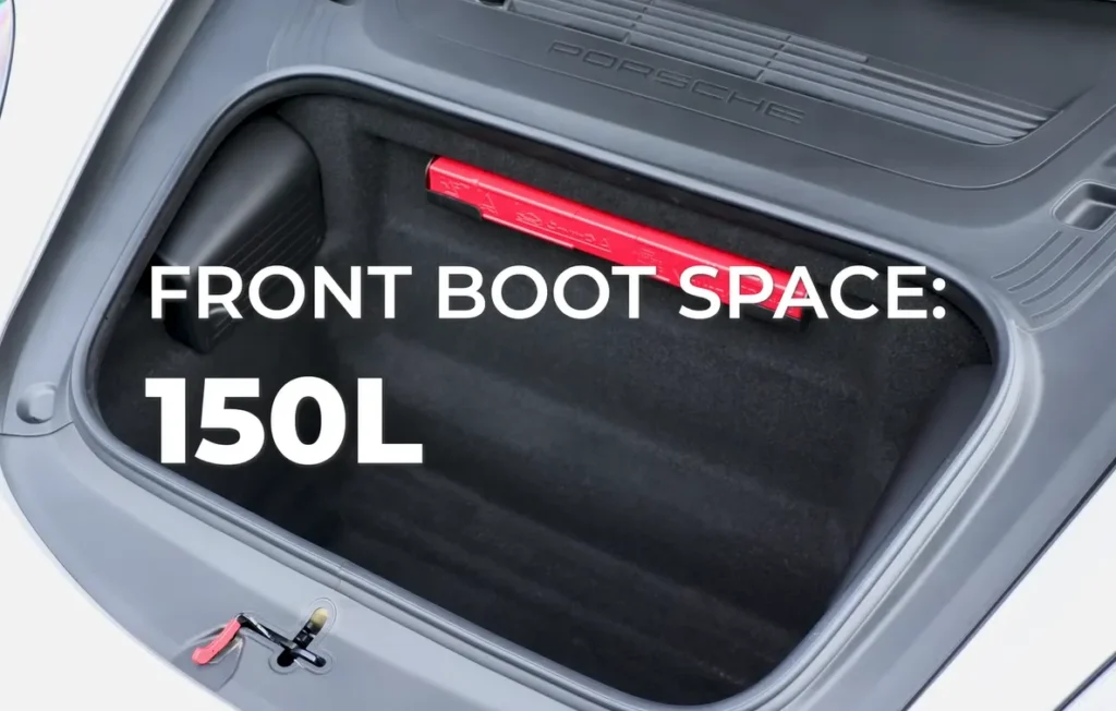 Porsche 718 Front Cargo Space
