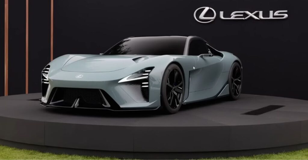 Lexus LFR Spy Shots