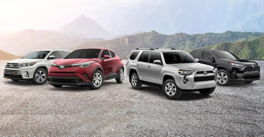 Toyota SUV models