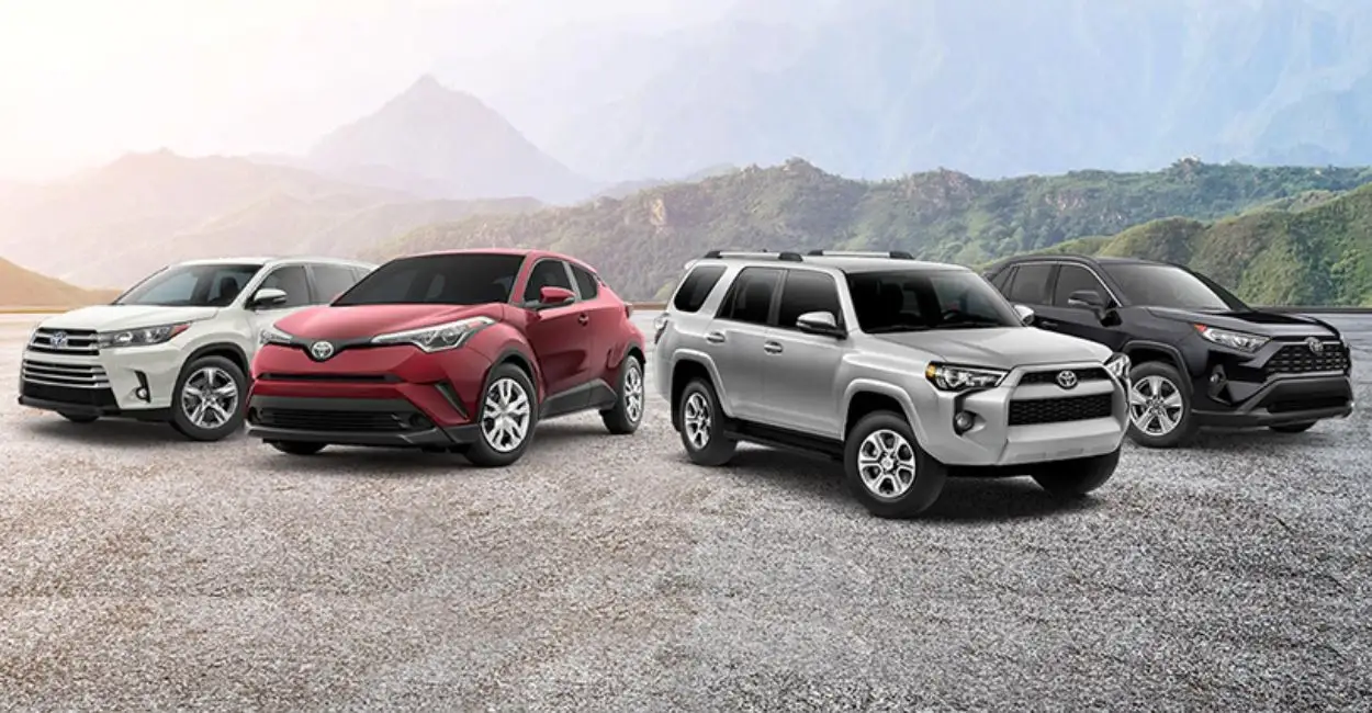 Toyota SUV models