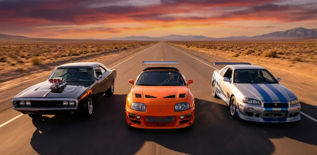 Fast and Furious Cars List