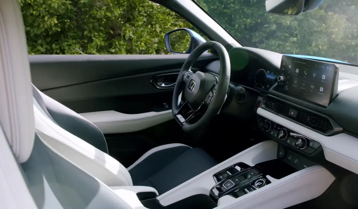 Driver side interior cockpit of 2025 Honda Prelude