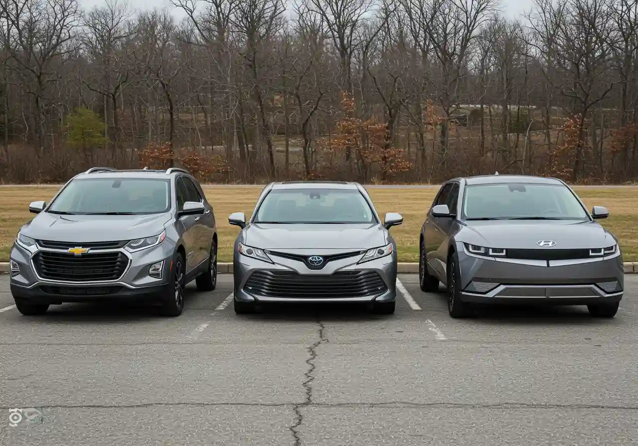 Best electric and hybrid cars 2026 ranked by range price reliability — Chevrolet Equinox EV, Toyota Camry Hybrid, Hyundai Ioniq 5