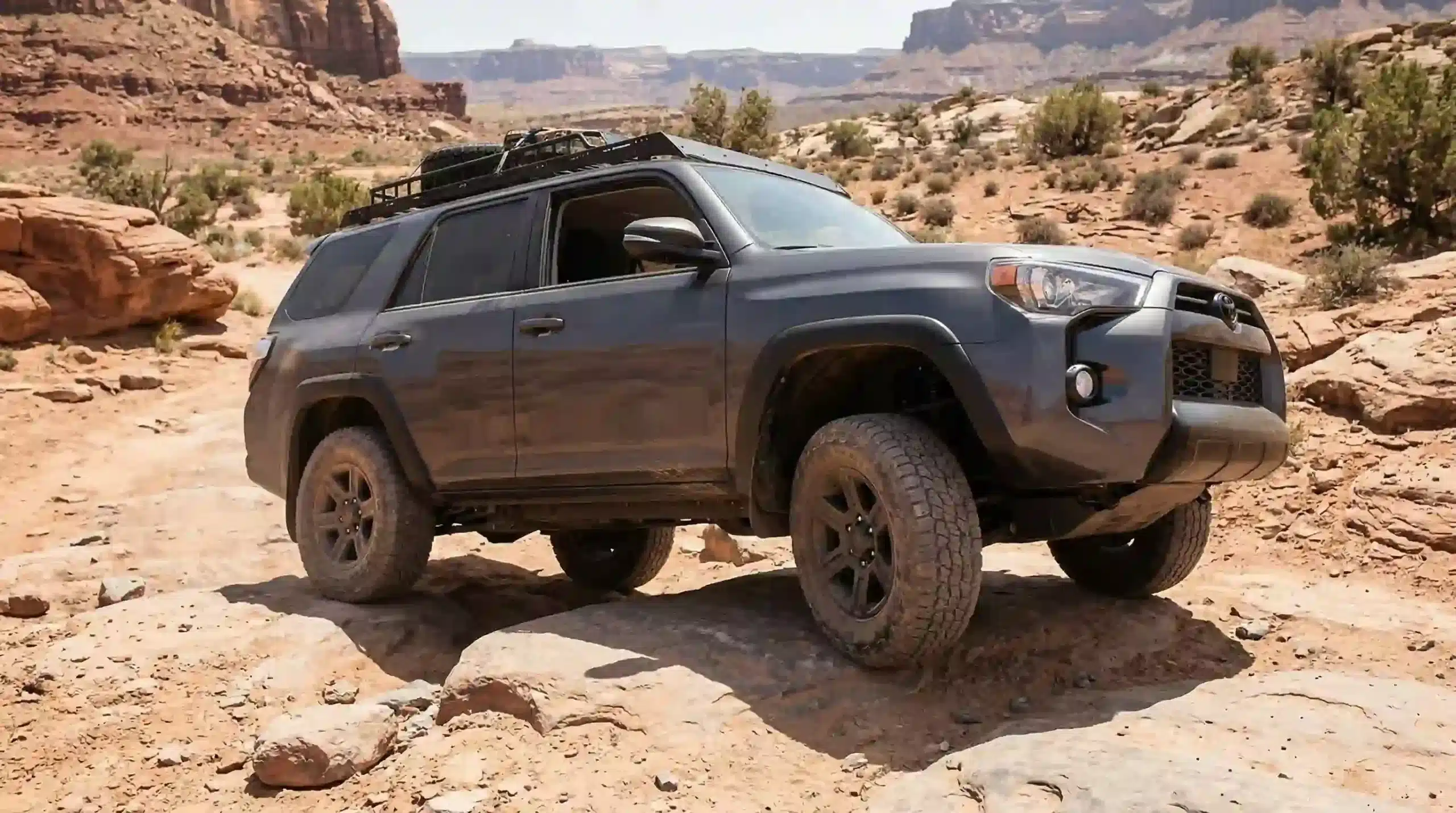 Toyota 4Runner 2026 TRD Off Road full review showing locking rear differential crawl control ground clearance and trail capability for US buyers