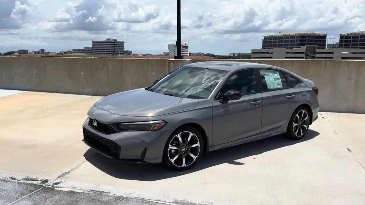 2026 Honda Civic Sedan Sport Hybrid starting at 30590 delivering 50 city 47 highway MPG 200 hp 5-Star NHTSA best all-round affordable new driver car 2026 for fuel savings and driving engagement under 35000