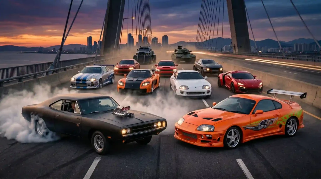 Fast and Furious Cars Complete List