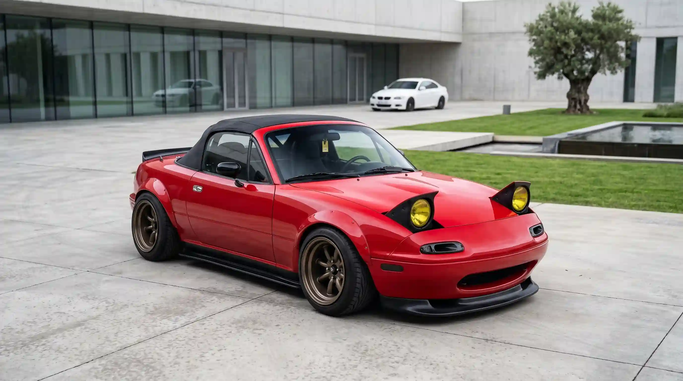 Fast and Furious Tokyo Drift movie cars complete lineup featuring orange Mazda RX-7 FD Veilside Fortune body kit Sean Boswell Nissan Silvia S15 DK Takashi 350Z JDM legends