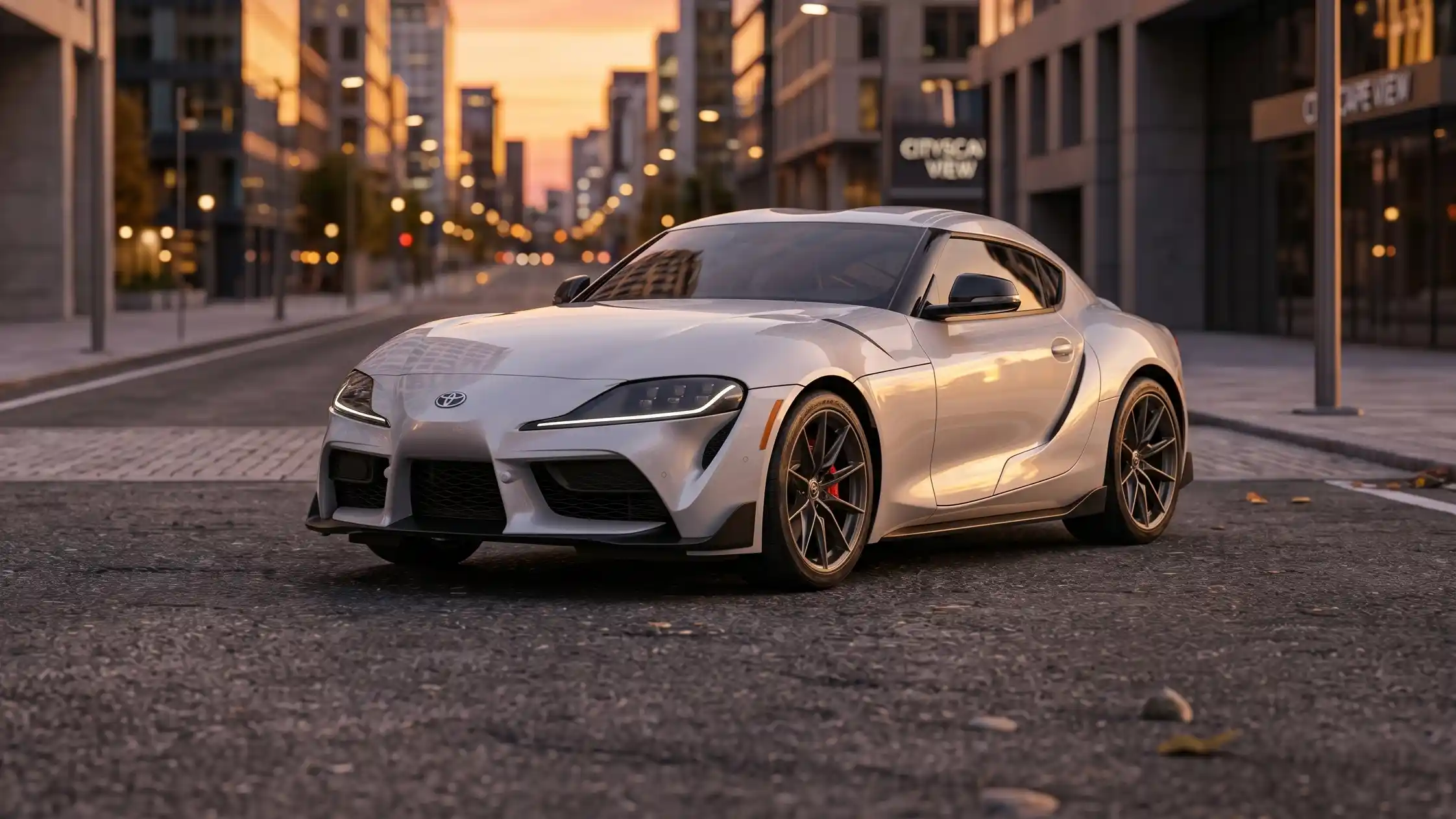 Toyota GR Supra 2026 flagship starting at 46540 382 hp B58 inline-6 3.7 second 0-60 confirmed 2026 final year for Mk5 Supra manual available on 3.0 Premium 45th Anniversary collector trim at 67000 and Nurburgring fastest lap in price class
