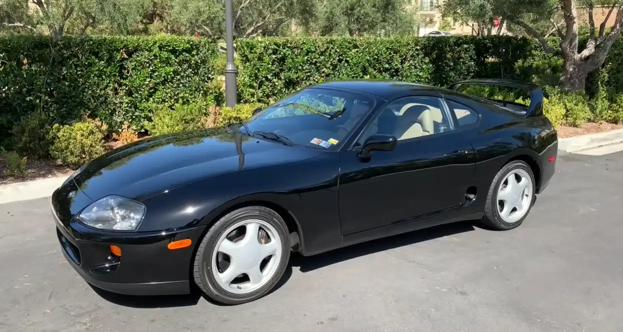 Brian O'Conner white 1994 Toyota Supra MK4 Furious 7 final scene Paul Walker tribute goodbye car JDM legend twin-turbo 2JZ icon