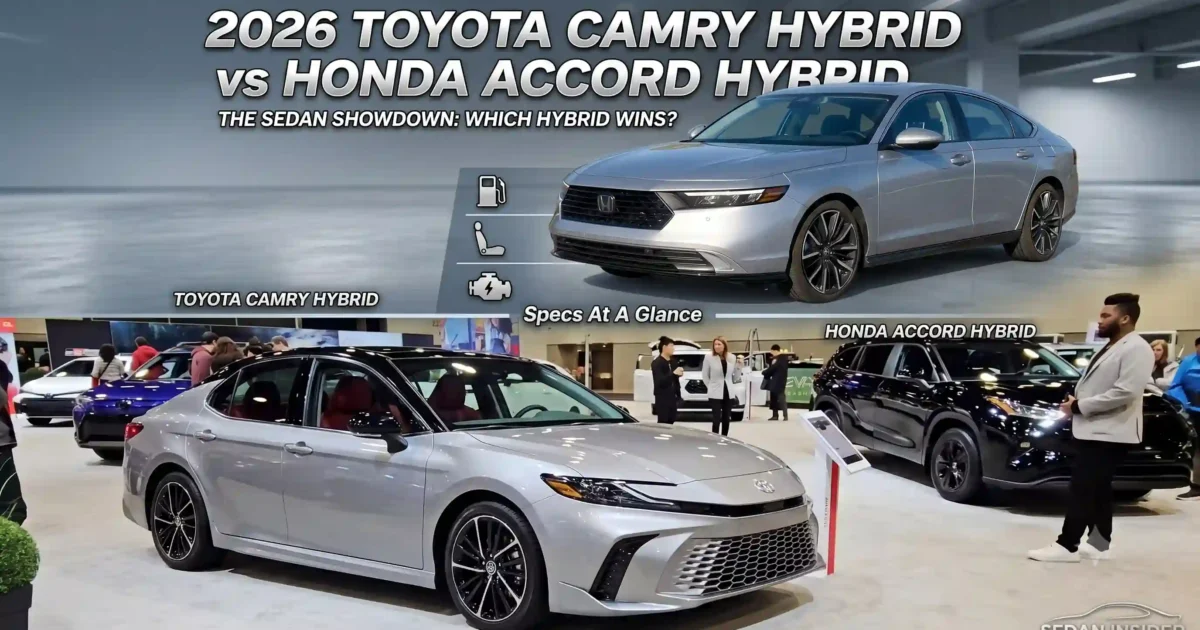2026 Toyota Camry Hybrid vs Honda Accord Hybrid: The Smart Buy