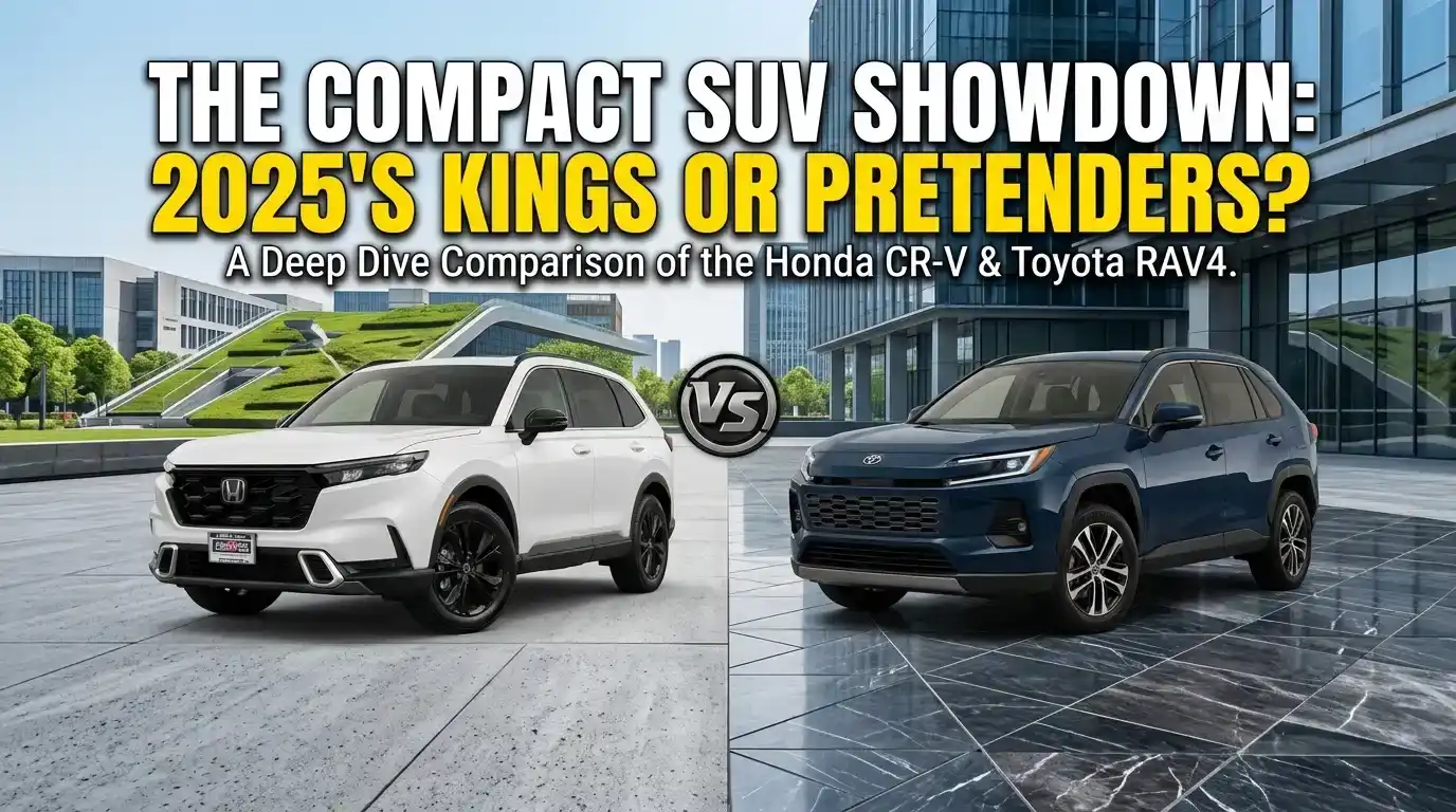 2026 Toyota RAV4 Hybrid vs Honda CR-V Hybrid
