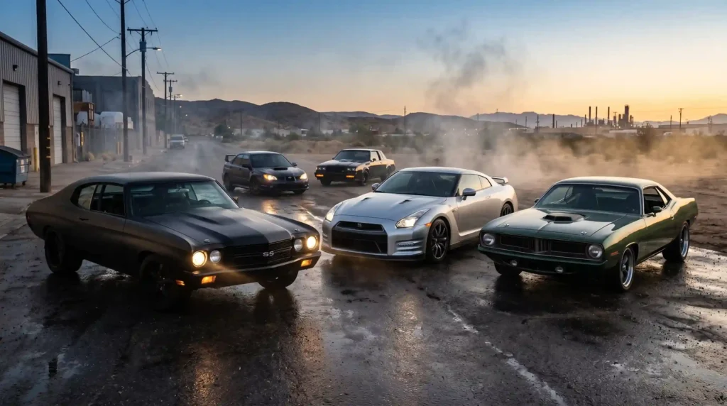 Fast and Furious 5 Cars: The Complete Hero Lineup