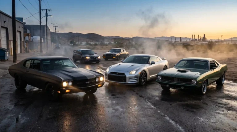 Fast and Furious 5 Cars