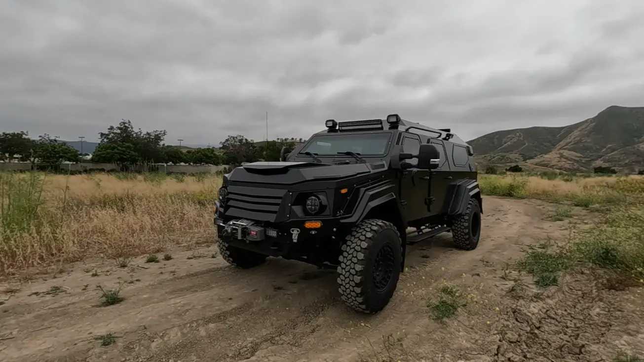 Terradyne Gurkha RPV civilian edition Hobbs DSS convoy Fast Five 2011
