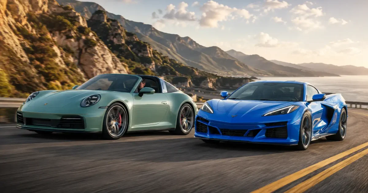2026 Chevrolet Corvette E-Ray vs Porsche 911
