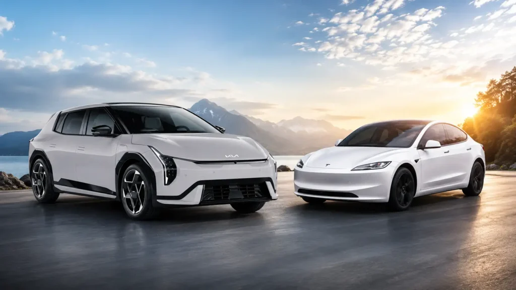 2026 Kia EV4 vs Tesla Model 3