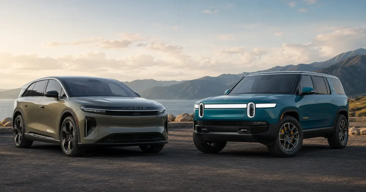 2026 Lucid Gravity vs Rivian R1S