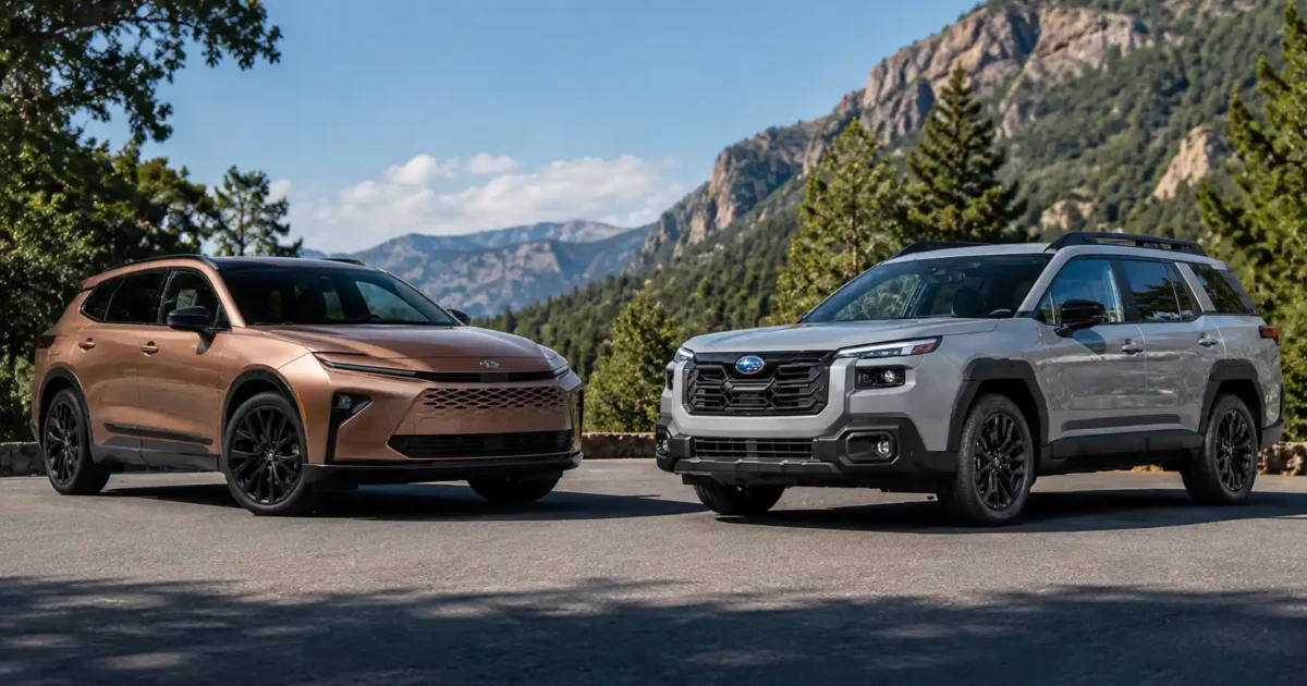2026 Subaru Outback vs Toyota Crown Signia