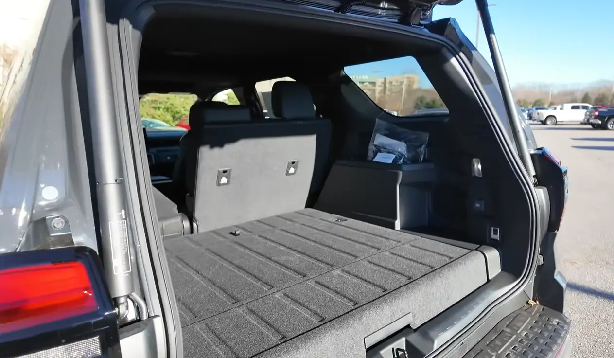 2026 Toyota 4Runner cargo space boxy gear-friendly hold third row option storage comparison Jeep Grand Cherokee