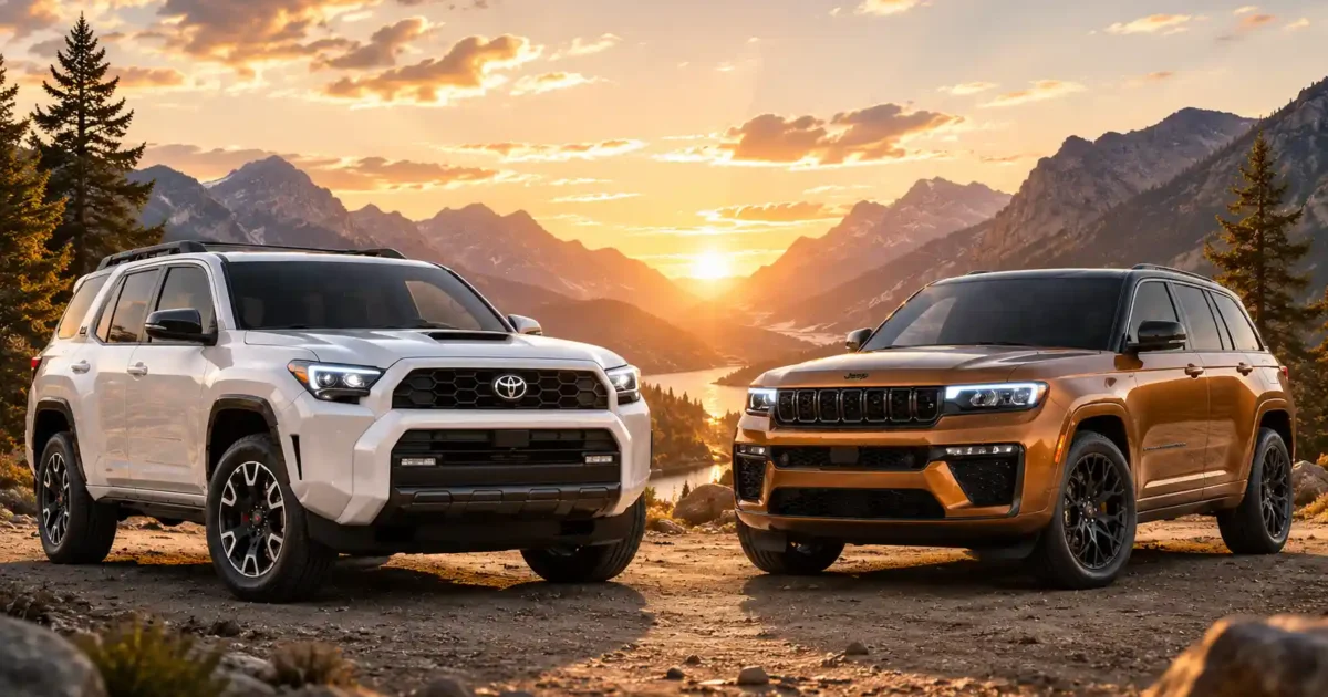 2026 Toyota 4Runner vs Jeep Grand Cherokee