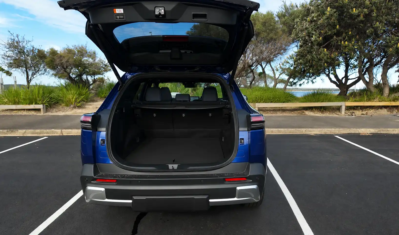 2026 Subaru Trailseeker cargo space bigger trunk frunk gear strollers rear legroom four adults adventure EV family hauler