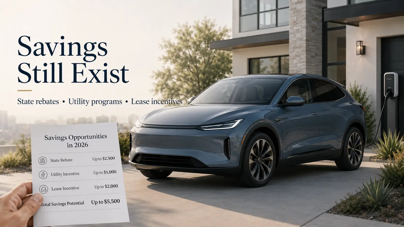 What still exists in 2026 EV incentives used EV credit state rebates lease workaround commercial credit fleet buyers guide