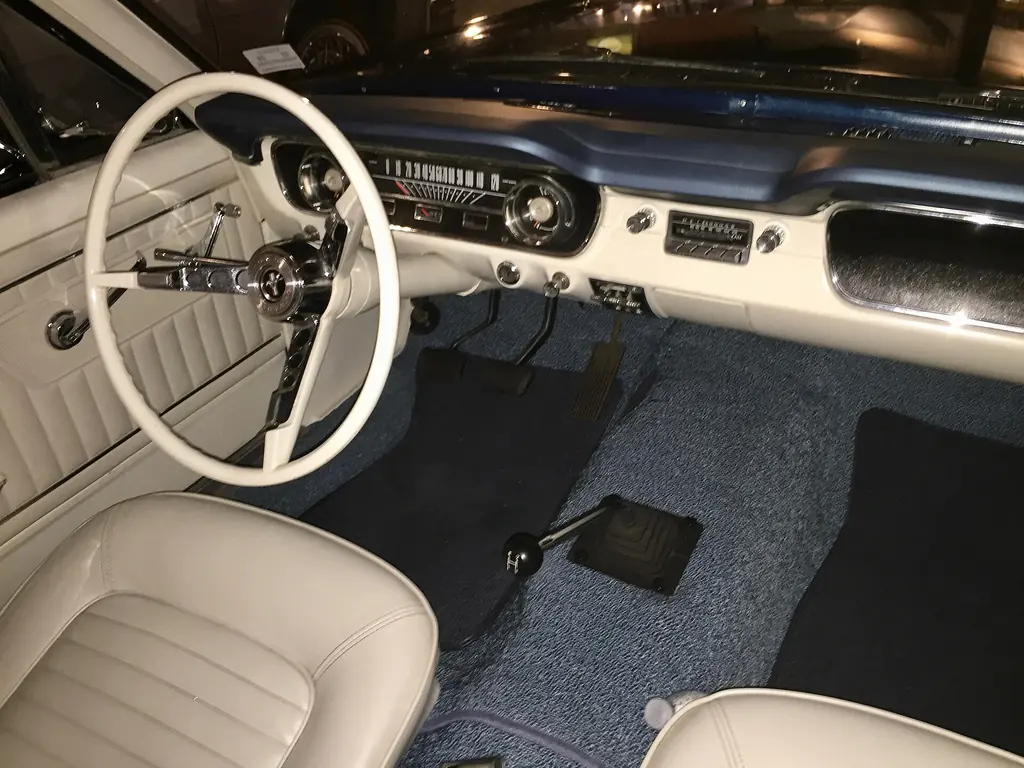 1965 Ford Mustang convertible (1st gen) - interior / dashboard