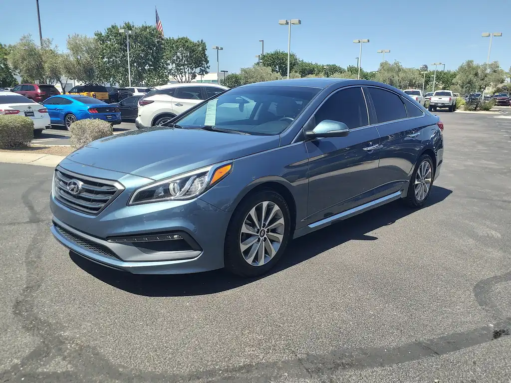 2016 Hyundai Sonata Sport (LF) - front 3/4 exterior