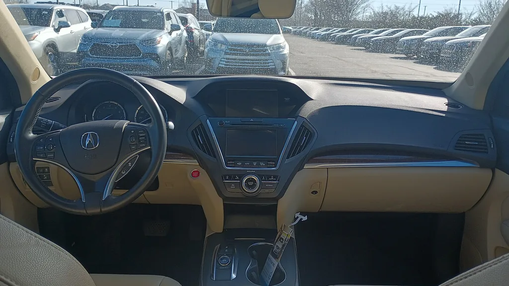 2018 Acura MDX (3rd gen) - dashboard and front cabin