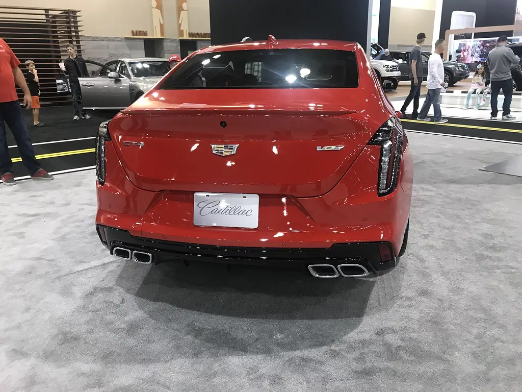 2020 Cadillac CT4 - rear exterior (auto show)