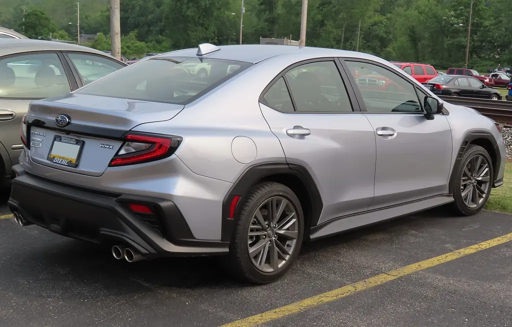 2022 Subaru WRX (VB) - rear 3/4 exterior