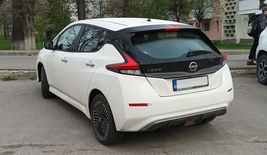 2023 Nissan Leaf (ZE1 facelift) - rear 3/4 exterior