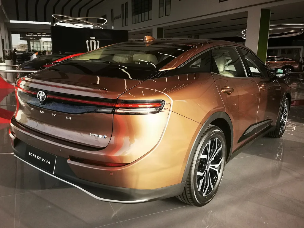 2023 Toyota Crown (crossover sedan, S235) - rear 3/4 exterior