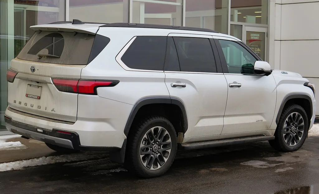 2023 Toyota Sequoia Limited - rear 3/4 exterior