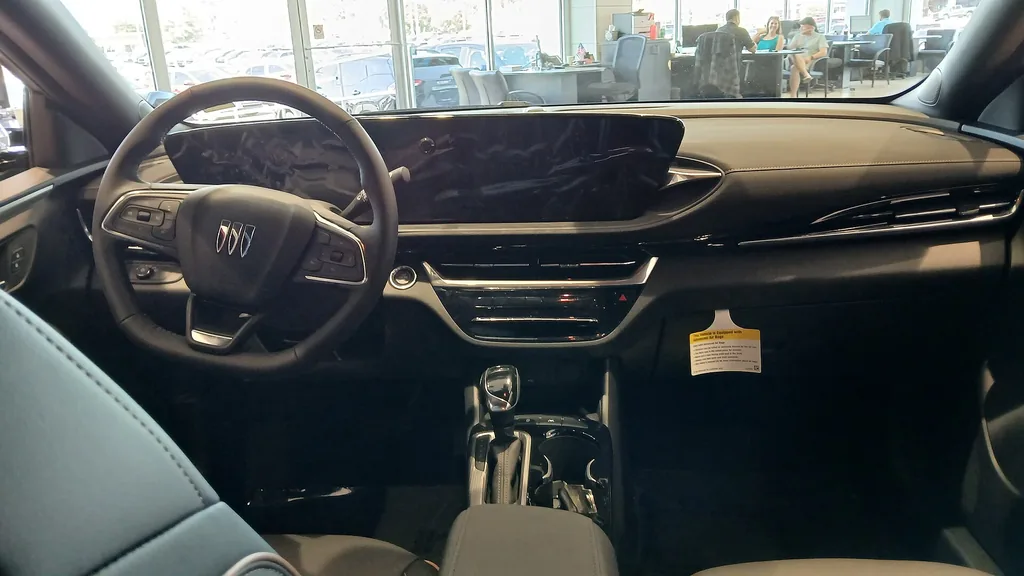 2024 Buick Envista interior and dashboard