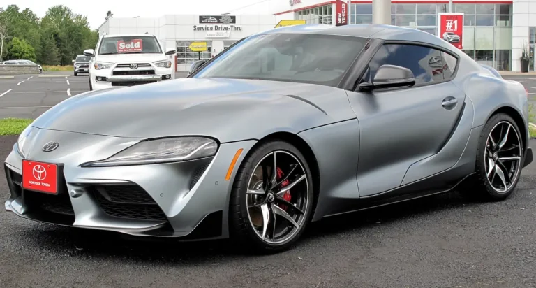 2024 Toyota GR Supra 3.0 Premium - front 3/4, exterior (2022 GR Supra 3.0 Premium, A90, same styling as 2024)