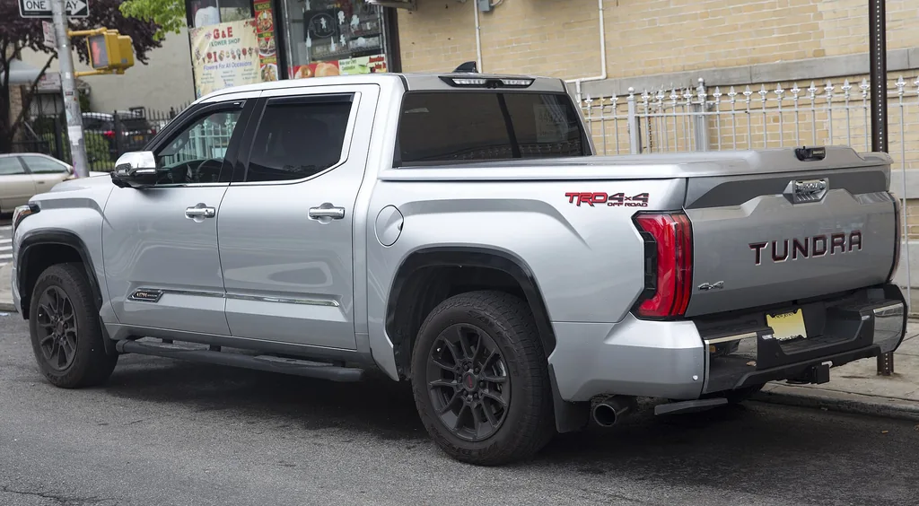 2024 Toyota Tundra - rear 3/4 exterior (3rd gen XK70, CrewMax 1794 Edition)