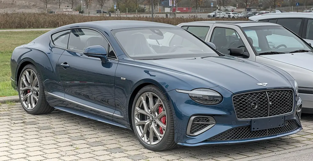 2025 Bentley Continental GT - front 3/4 exterior, another color (4th gen)
